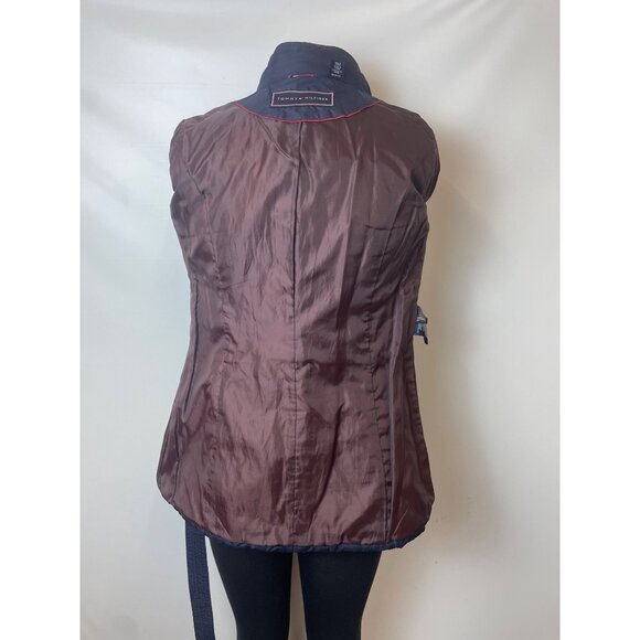 Tommy Hilfiger Women's Navy Blue Quilted Hooded Winter Coat Sz XS - Picture 12 of 12
